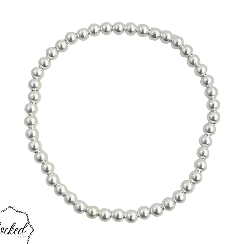 Locked Classic 4mm Sterling Silver Bracelet