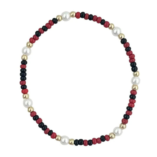 Locked Red & Black #61 Bracelet