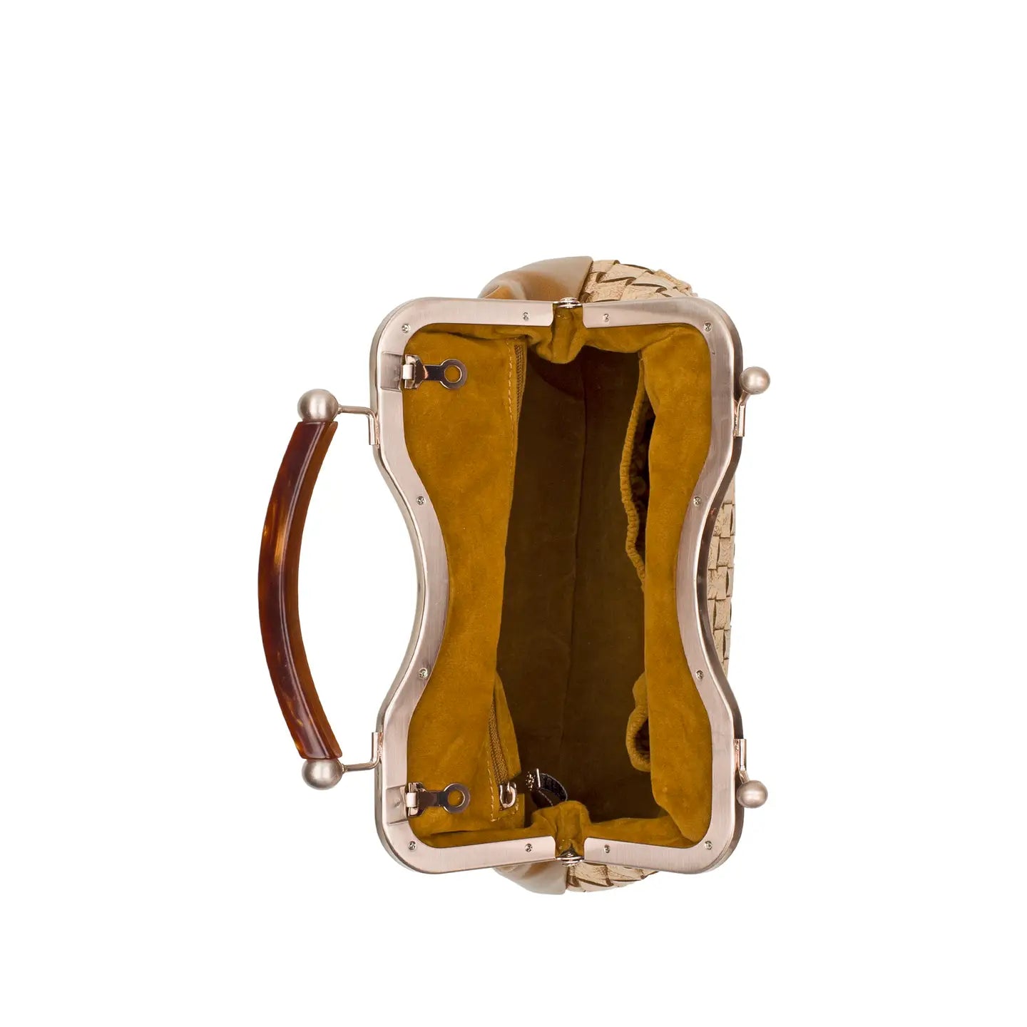Patricia Nash Mary’s Frame Metallic Woven Bag