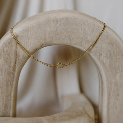 Vincent Tie The Knot Necklace