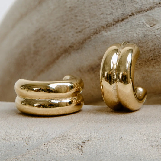 Vincent Teresa Hoop Earrings - AtelierEarringsVincent