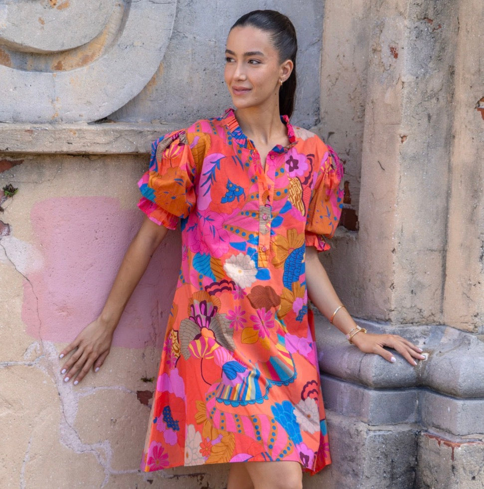 BIndu Lourdes Dress Gypsy Garden