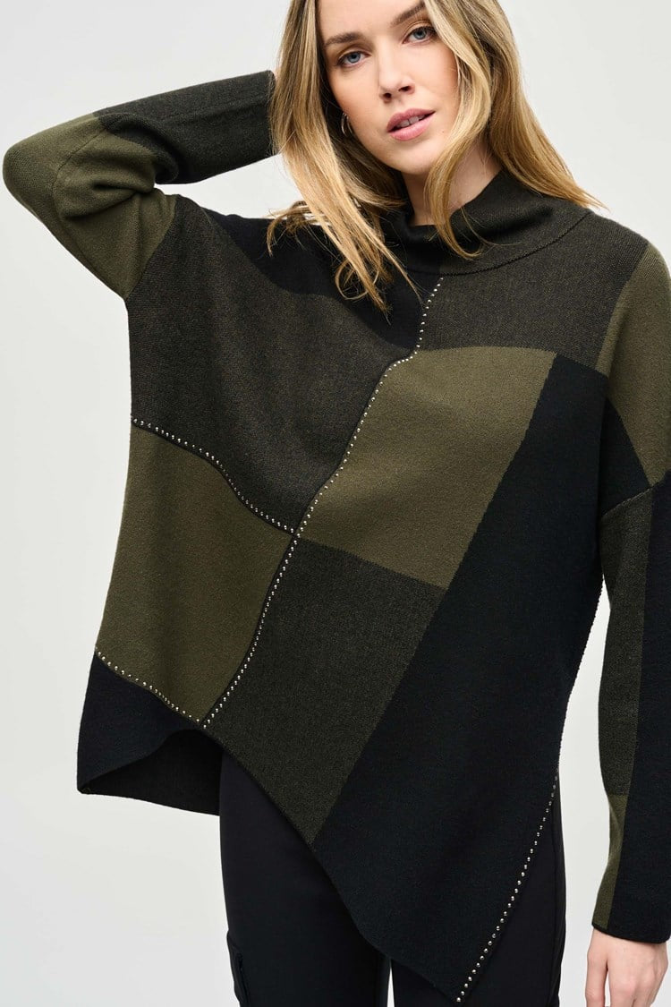 Joseph Ribkoff Color Block Pullover 243944