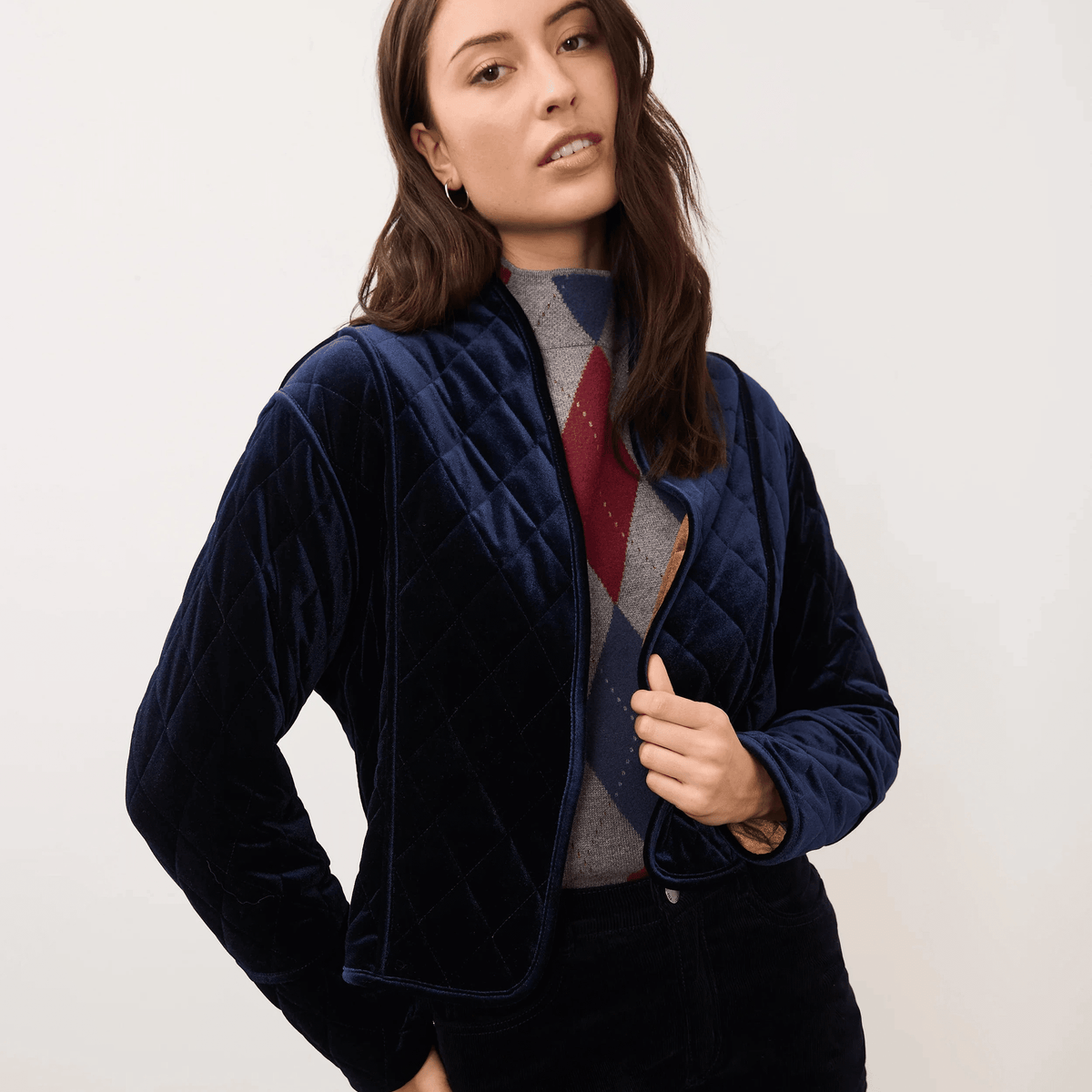 FDJ Reversible Velvet Jacket