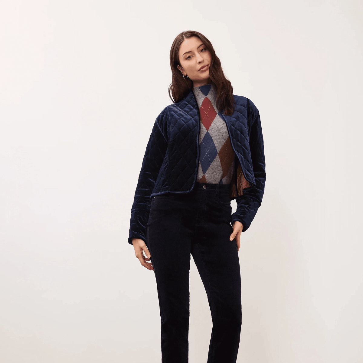 FDJ Reversible Velvet Jacket