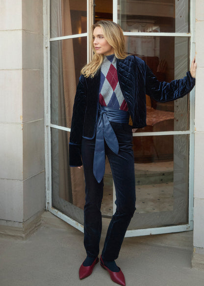 FDJ Reversible Velvet Jacket