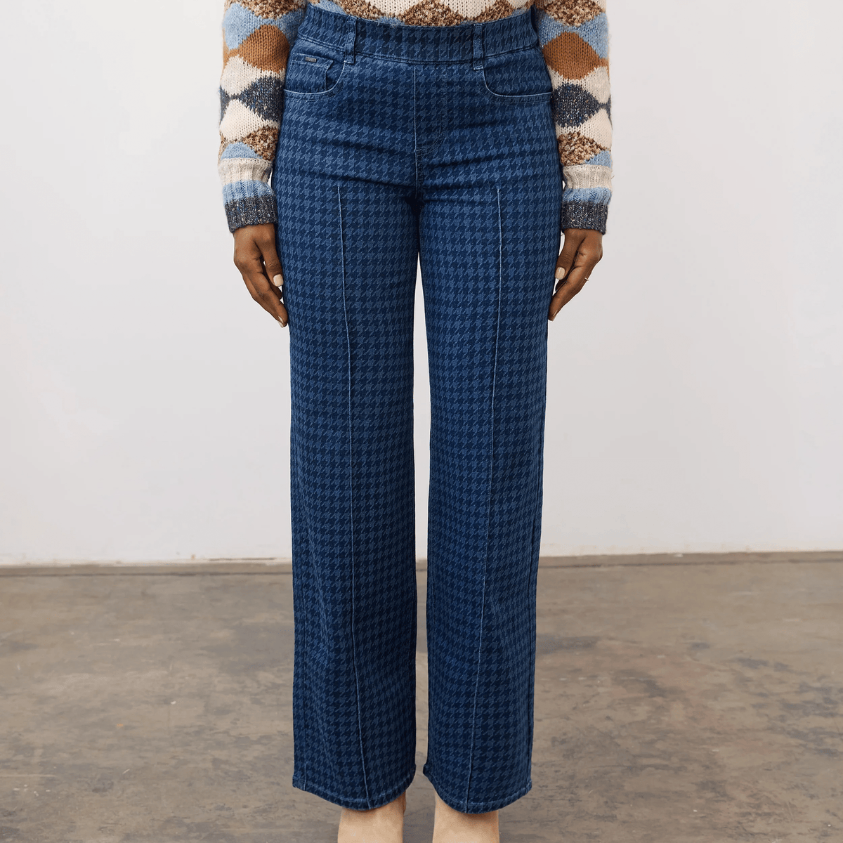FDJ Houndstooth Denim - AtelierDenim WomenFDJ