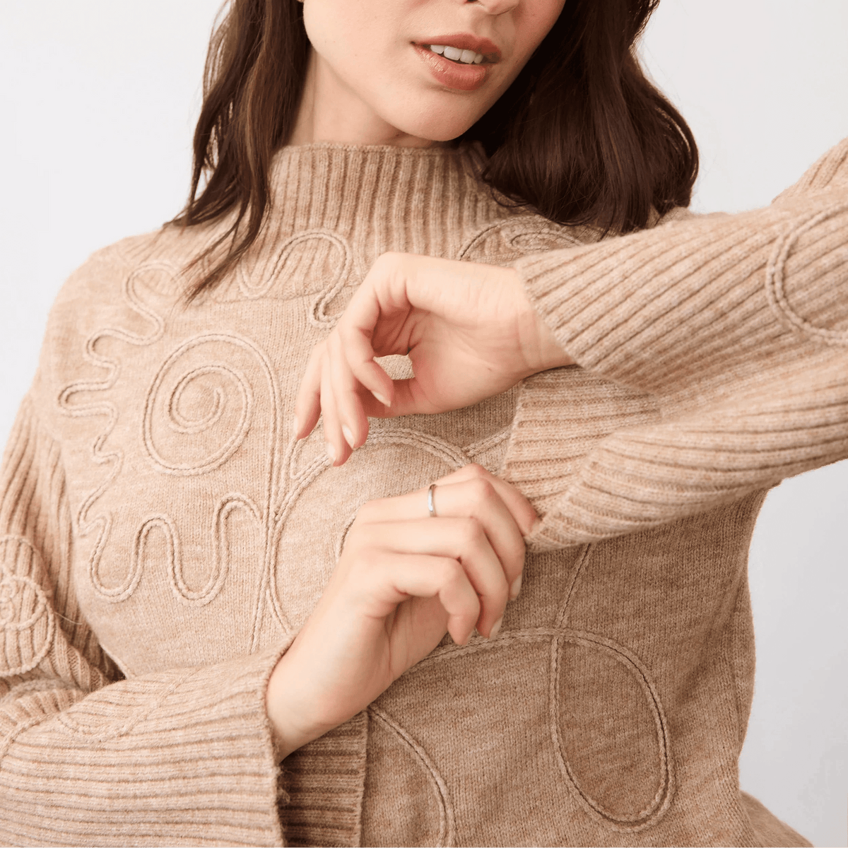 FDJ Mock Sweater - AtelierSweater WomenFDJ