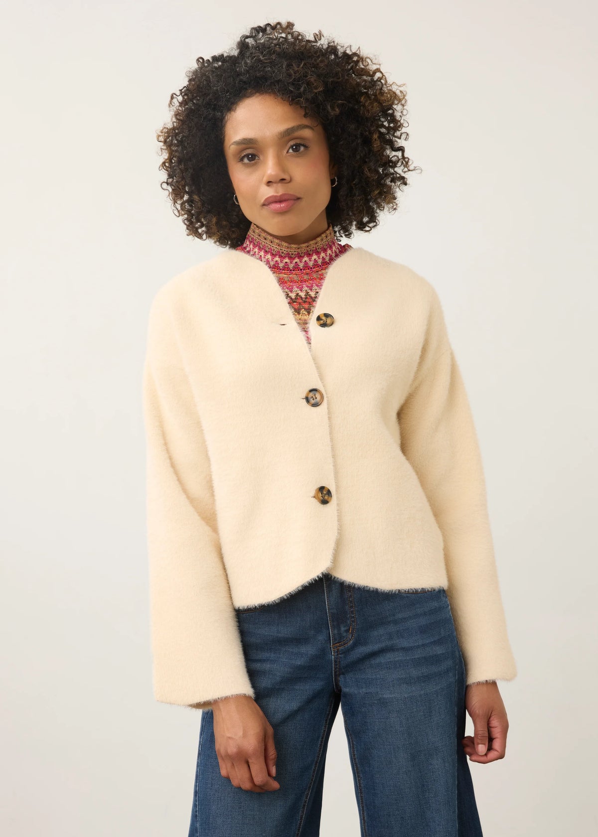 FDJ Collarless Jacket