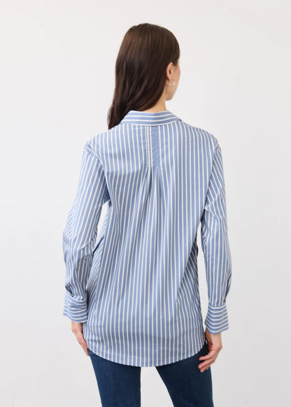 FDJ Indigo Stripe Shirt