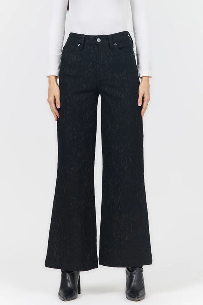 Dear John Black Lace Denim