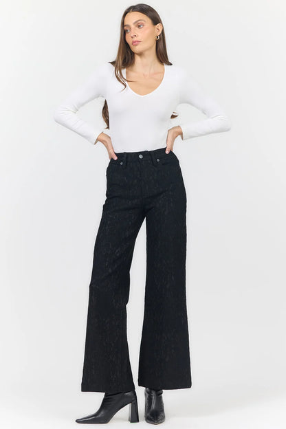 Dear John Black Lace Denim