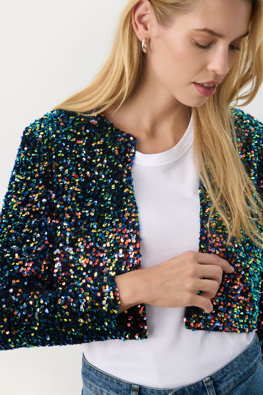 Part Two Marta Sequin Jacket