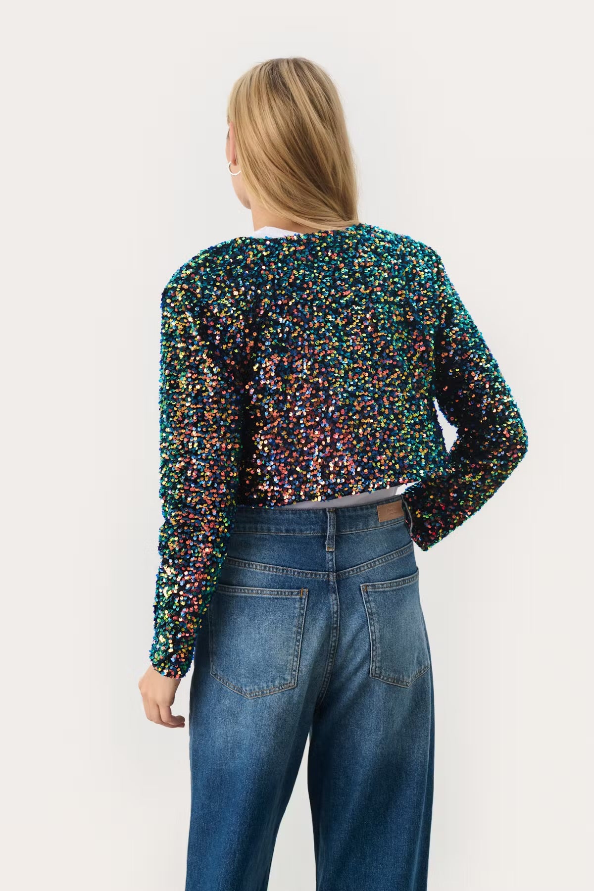 Part Two Marta Sequin Jacket