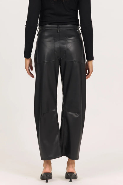 Dear John Lasso Pants in Black Lacquer