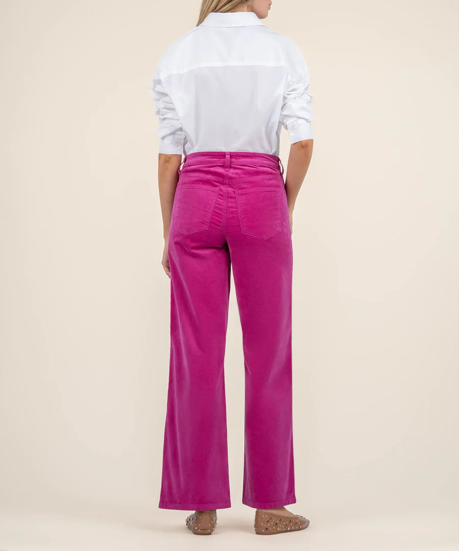 KUT Fuchsia Jean Velvet Pant