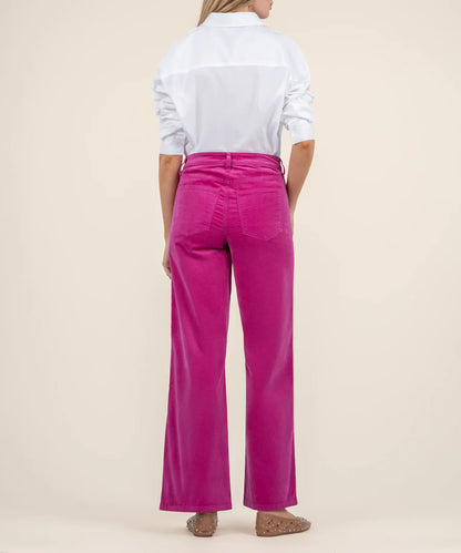 KUT Fuchsia Jean Velvet Pant