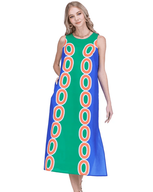 Jade Column Dress 50"